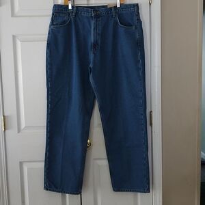 Carhartt  Relaxed Fit Straight Leg Flannel Lined Jeans  Sz 42x32 NWT